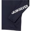 Quiksilver Boys All Time Long Sleeve Boy Rashguard Surf Shirt(Navy Blazer at)