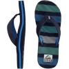 REEF unisex-child Kids Ahi Beach(Deep Sea Stripes)