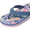 REEF unisex-child Kids Ahi Beach(Indigo Tropical)