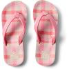 REEF unisex-child Kids Ahi Beach(Pink Plaid)