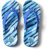 REEF unisex-child Kids Ahi Beach(Royal Stripe)