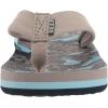 REEF unisex-child Kids Ahi Beach(Tan Sharks)