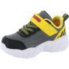 Skechers Boy’s Play Scene Sneaker(Black/Yellow)