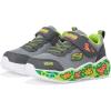 Skechers Boy’s Play Scene Sneaker(Charcoal/Lime)