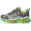 Skechers Boy’s Play Scene Sneaker(Charcoal/Lime)