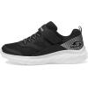 Skechers Men’s Boundless(Little Big Kid) Sneaker(Black/Silver)