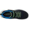 Skechers Men’s Dynamatic (Little Big Kid) Sneaker(Black/Blue/Lime)