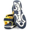 Timberland Unisex-Child Adventure Seeker 2-Strap-T-K Sandal(Dark Blue/Yellow)