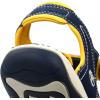 Timberland Unisex-Child Adventure Seeker 2-Strap-T-K Sandal(Dark Blue/Yellow)