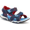 Timberland Unisex-Child Adventure Seeker 2-Strap-T-K Sandal(Navy Blue Red)