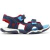 Timberland Unisex-Child Adventure Seeker 2-Strap-T-K Sandal(Navy Blue Red)