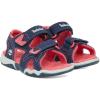 Timberland Unisex-Child Adventure Seeker 2-Strap-T-K Sandal(Navy W/Pink)