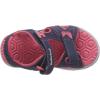 Timberland Unisex-Child Adventure Seeker 2-Strap-T-K Sandal(Navy With Pink)