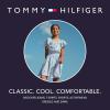Tommy Hilfiger Girls’ Short Sleeve Striped Dress(Navy Blazer Stripe)