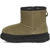 UGG Kids’ Classic Mini Zipper Tape Logo Boot(Burnt Olive)
