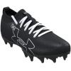 Under Armour Boy’s Blur Select Jr Football Cleats Sneaker((002) Black/Black/White)