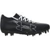 Under Armour Boy’s Blur Select Jr Football Cleats Sneaker((002) Black/Black/White)