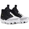 Under Armour Boy’s Harper 9 Rm Jr Sneaker((001) Black/White/Metallic Gold)