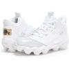Under Armour Boy’s Harper 9 Rm Jr Sneaker((101) White/White/Metallic Gold)