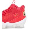 Under Armour Boy’s Harper 9 Rm Jr Sneaker((103) White/Red/Metallic Gold)