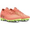 Under Armour Boys Magnetico Select 4 Jr Football Cleat((800) Flare Orange/Flare Orange/Black)