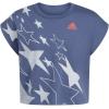 adidas Girls’ Sleevless Box Top(Big Kid)(Lt Navy)