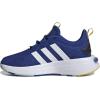 adidas Kids’ Racer TR23 Lace-Up Sneaker(Team Royal Blue/White/Utility Yellow)