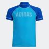 adidas Kids’ Standard Short Sleeve Rash Guard(Pulse Blue/Team Royal Blue)