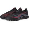 adidas Originals Boys’ League Predator Turf Shoes(Black/Grey/Lucid Red)
