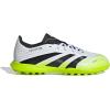 adidas Originals Boys’ League Predator Turf Shoes(White/Black/Lucid Lemon)