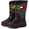 BOGS Rainboot Glitter Girls’ Toddler-Youth Boot(Black Multi Dino)