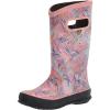 BOGS Rainboot Glitter Girls’ Toddler-Youth Boot(Marble Print – Coral)