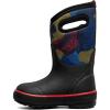 BOGS Unisex-Child Classic Ii-Warped Stripes (Toddler/Little Big Kid) Rain Boot(Black Multi)