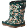 BOGS Unisex-Child Kids Rainboot Rain Boot(Emerald Multi)