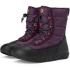 Bogs Skyline Snowcata (Toddler/Little Big Kid) Snow Boot, Plum, 2 US Unisex