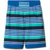 Columbia Boys Sandy Shores Boardshort, Moisture-Wicking, UV Sun Protection(Bright Indigo Milo Stripe)