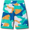 Columbia Boys Sandy Shores Boardshort, Moisture-Wicking, UV Sun Protection(Electric Turquoise Mod Camo)