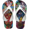Havaianas Boy’s Max Heroes (Toddler/Little Kid/Big Kid)(Black/White)
