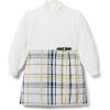 Janie and Jack Girls’ Plaid Sweater Dress (Toddler/Little Big Kids)(Multicolor)
