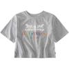 Levi’s Girls’ High Rise Graphic T-Shirt(Grey Two Horse)