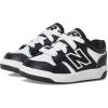 New Balance Kids’ 480 V1 Lace-up Sneaker(Black/White)