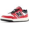New Balance Kids’ 480 V1 Lace-up Sneaker(Team Red/White/Black)