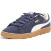 PUMA Kids’ Suede XL Sneakers(New Navy/Frosted Ivory)