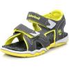 Timberland Unisex-Child Adventure Seeker 2-Strap-T-K Sandal(Grey/Green)