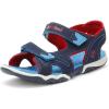 Timberland Unisex-Child Adventure Seeker 2-Strap-T-K Sandal(Navy Blue Red)