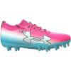 Under Armour Boy’s Blur Select Jr Football Cleats Sneaker((694) Pink Rave/Fresco Blue/Black)