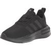 adidas Kids’ Racer TR23 Lace-Up Sneaker(Core Black/Core Black/Grey)