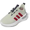 adidas Kids’ Racer TR23 Lace-Up Sneaker(Orbit Grey/Better Scarlet/Shadow Navy)