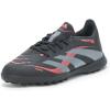 adidas Originals Boys’ League Predator Turf Shoes(Black/Grey/Lucid Red)