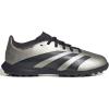 adidas Originals Boys’ League Predator Turf Shoes(Platin Metallic/Aurora Black/Turbo)